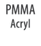 PMMA Fibra acrílica